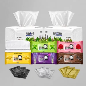 Tissue , Wipe & Mini Towel